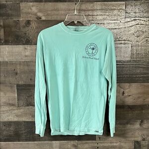Hilton Head Island Mint Long Sleeve Shirt
